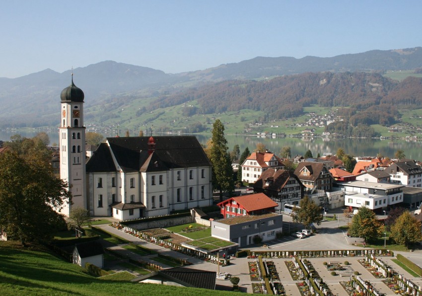 Pfarr- und Wallfahrtskirche Sachseln mit dem Grab des heiligen Niklaus von Flüe 